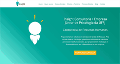 Desktop Screenshot of insightjunior.com.br