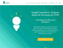 Tablet Screenshot of insightjunior.com.br